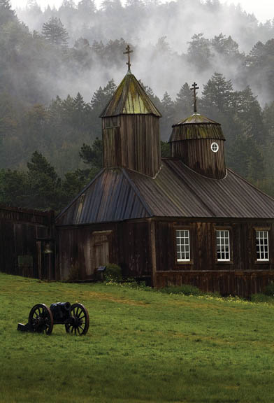 Russian Orthodox Chapel at Fort Ross State Historic Park