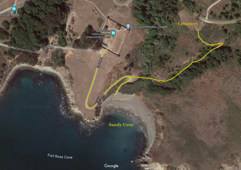Trail-Map-Cemetery-Sandy-Cove